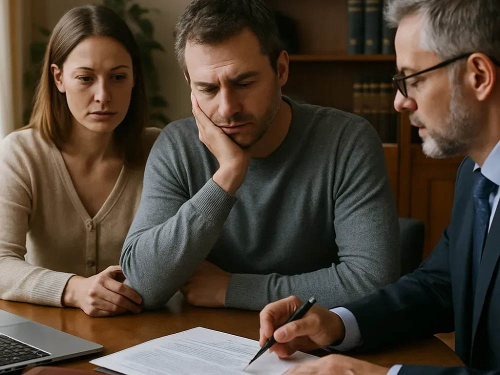 Divorcio contencioso sin acuerdo en ningún punto: ¿qué decide el juez?